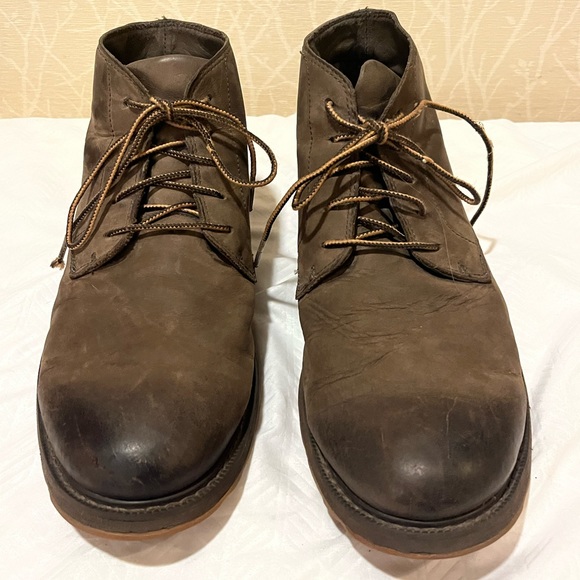 Sorel Brown Leather Ankle Boots - Picture 2 of 12